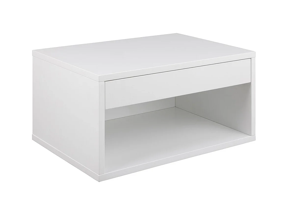 Comodino Cholet 1 cassetto bianco.