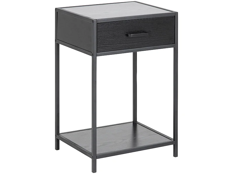 Sea Table de chevet, noir.