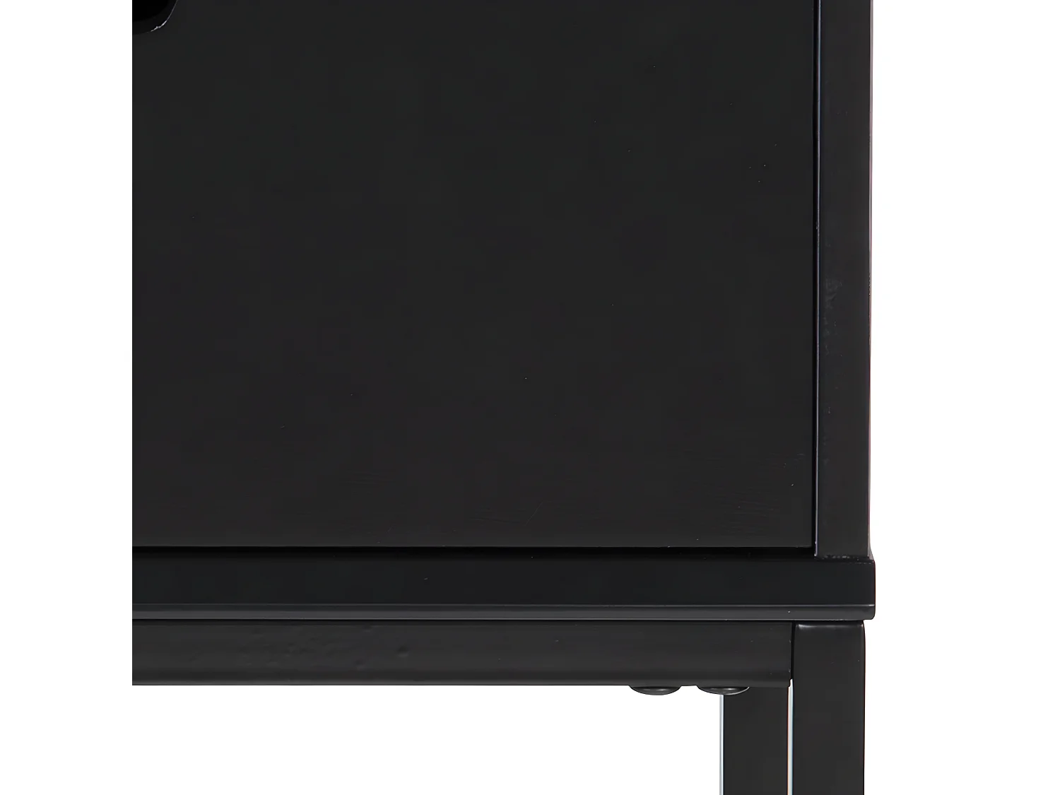 Mike Nachttisch schwarz.