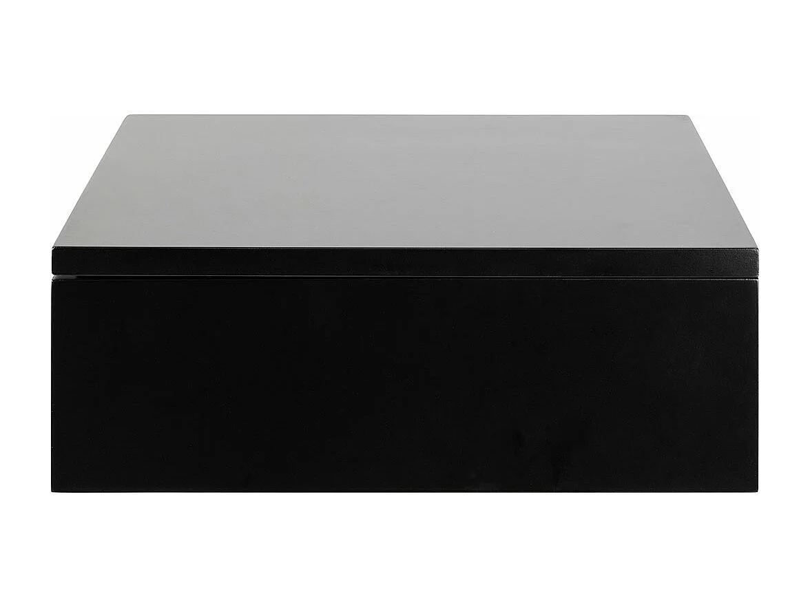 Avignon table de nuit 1 tiroir noire.