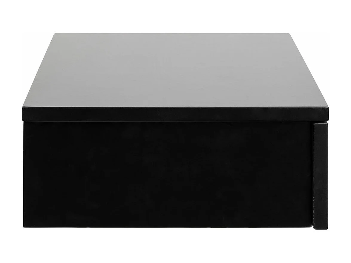 Avignon table de nuit 1 tiroir noire.