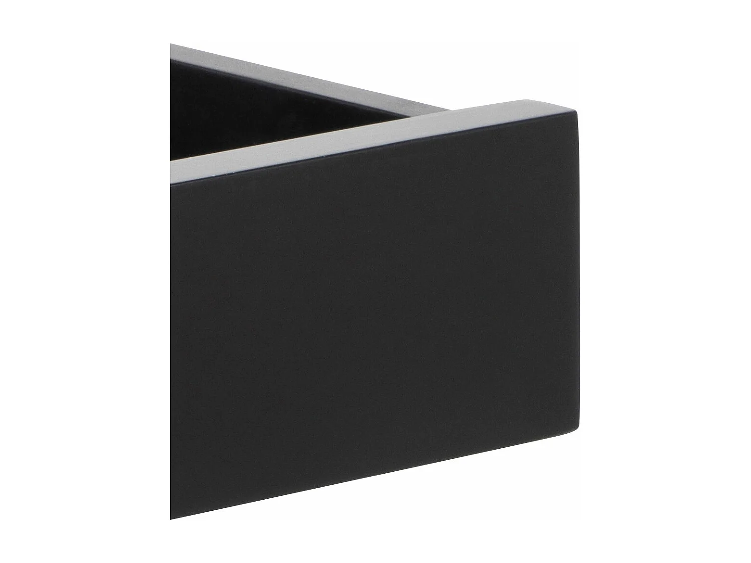 Cholet table de nuit 1 tiroir noire.