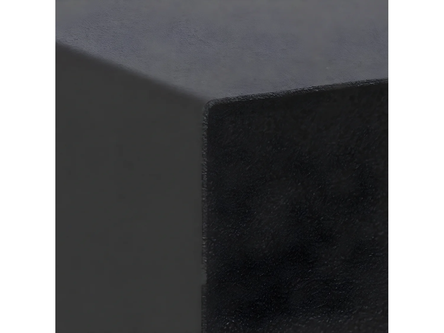 Joliet Table de chevet murale avec 1 tablette de rangement et 1 tiroir, noir.