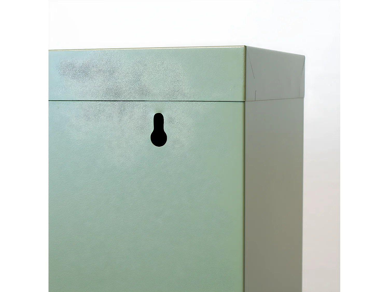 Zapatero Pisa de 6 puertas en metal verde. Se entrega montado.