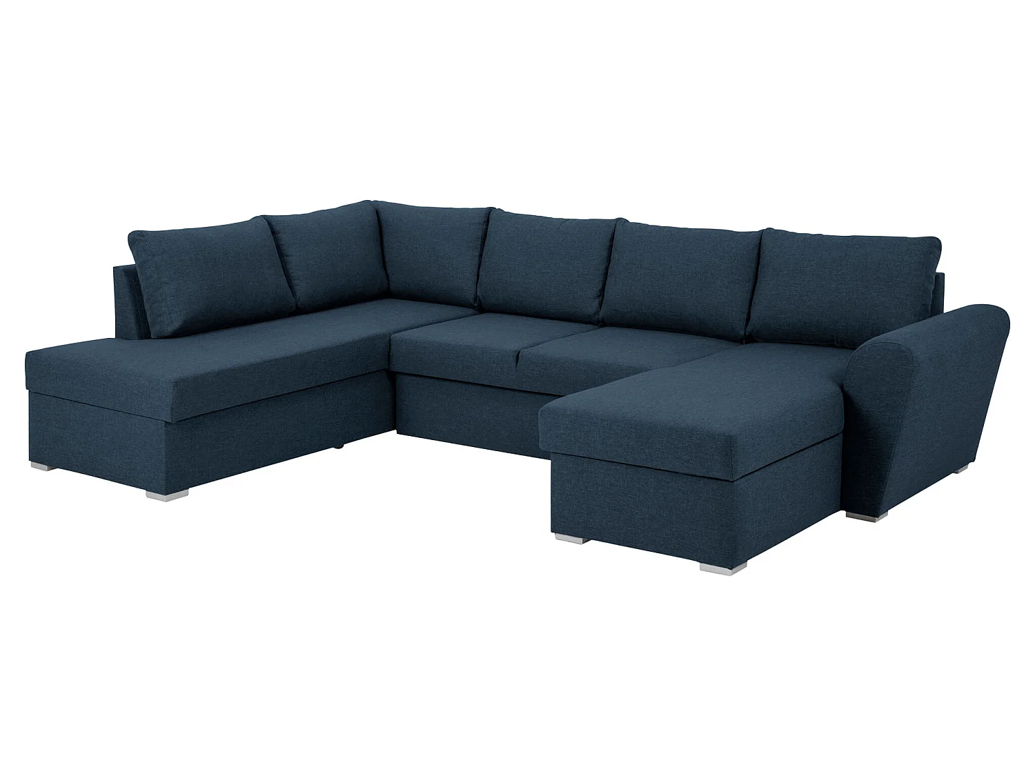 Stefan Schlafsofa Chaiselong rechts, blau.