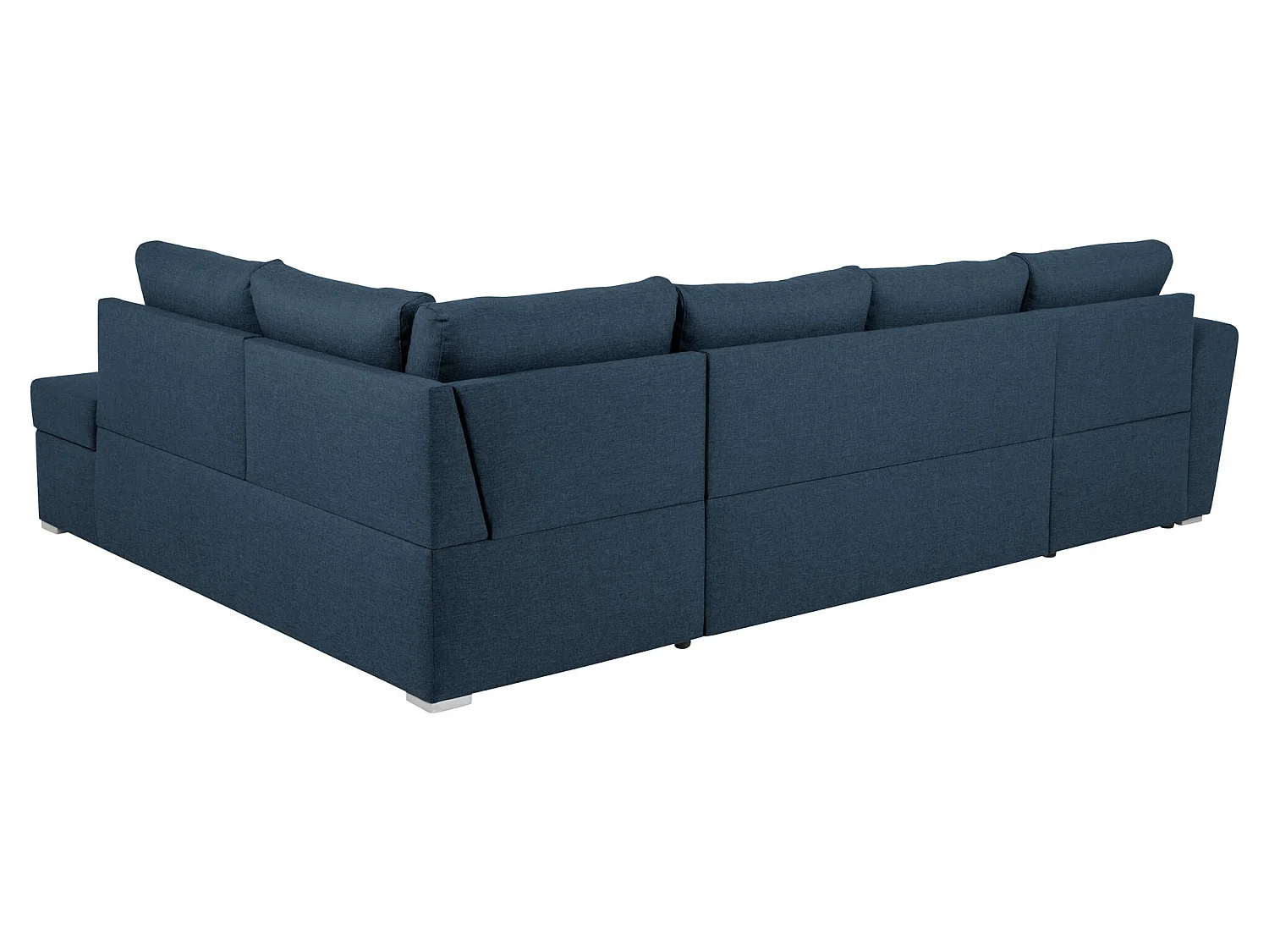 Stefan Canapé-lit, chaise longue côté gauche, bleu.