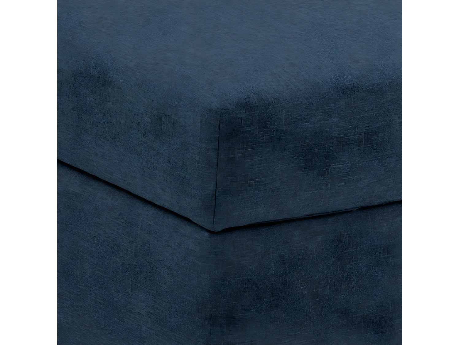 Stefan Canapé-lit, chaise longue côté gauche, bleu.