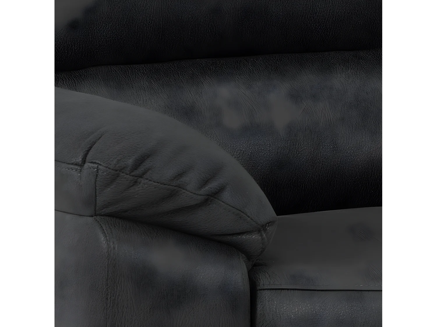 Rie Sofa 2-Sitzer Recliner elektrisch, grau.