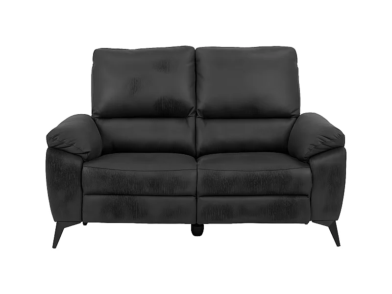 Rie Canapé 2 places, fauteuil inclinable électrique, gris.