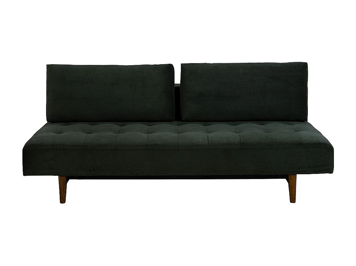 Blain Schlafsofa Samt grün.