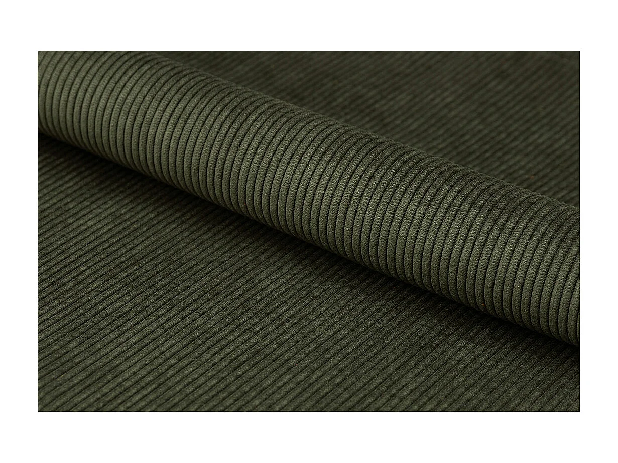 Blain canapé-lit velours vert.