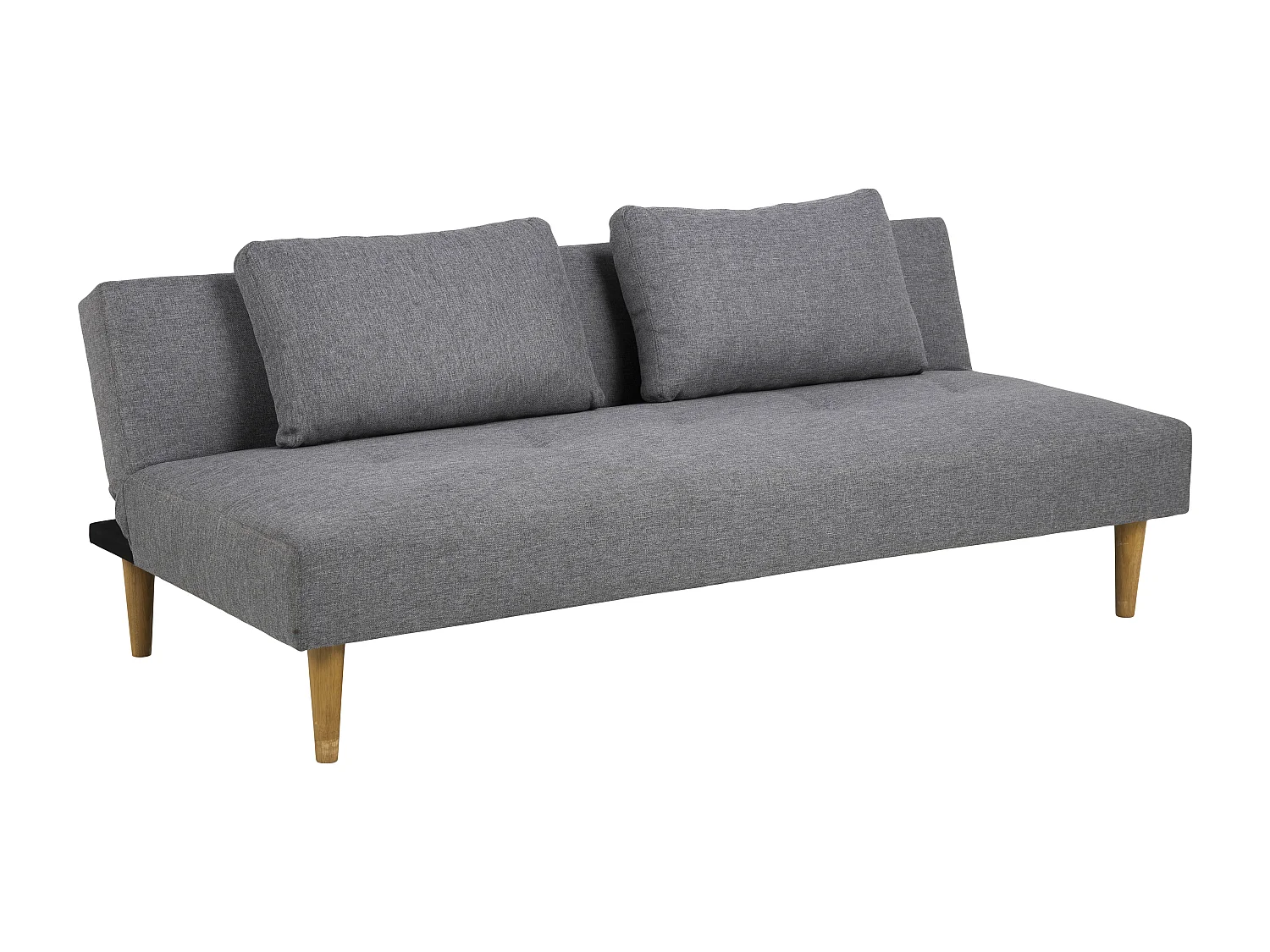 Lucca Schlafsofa inkl. 2 Kissen grau.