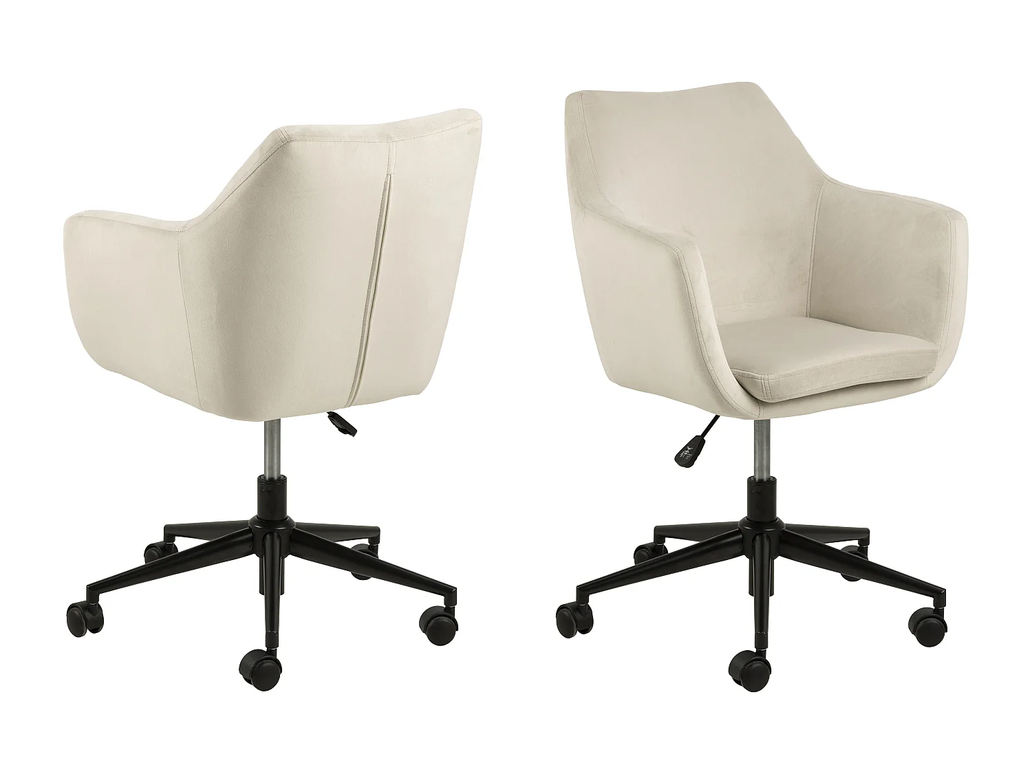 Nora Chaise de bureau, marron.