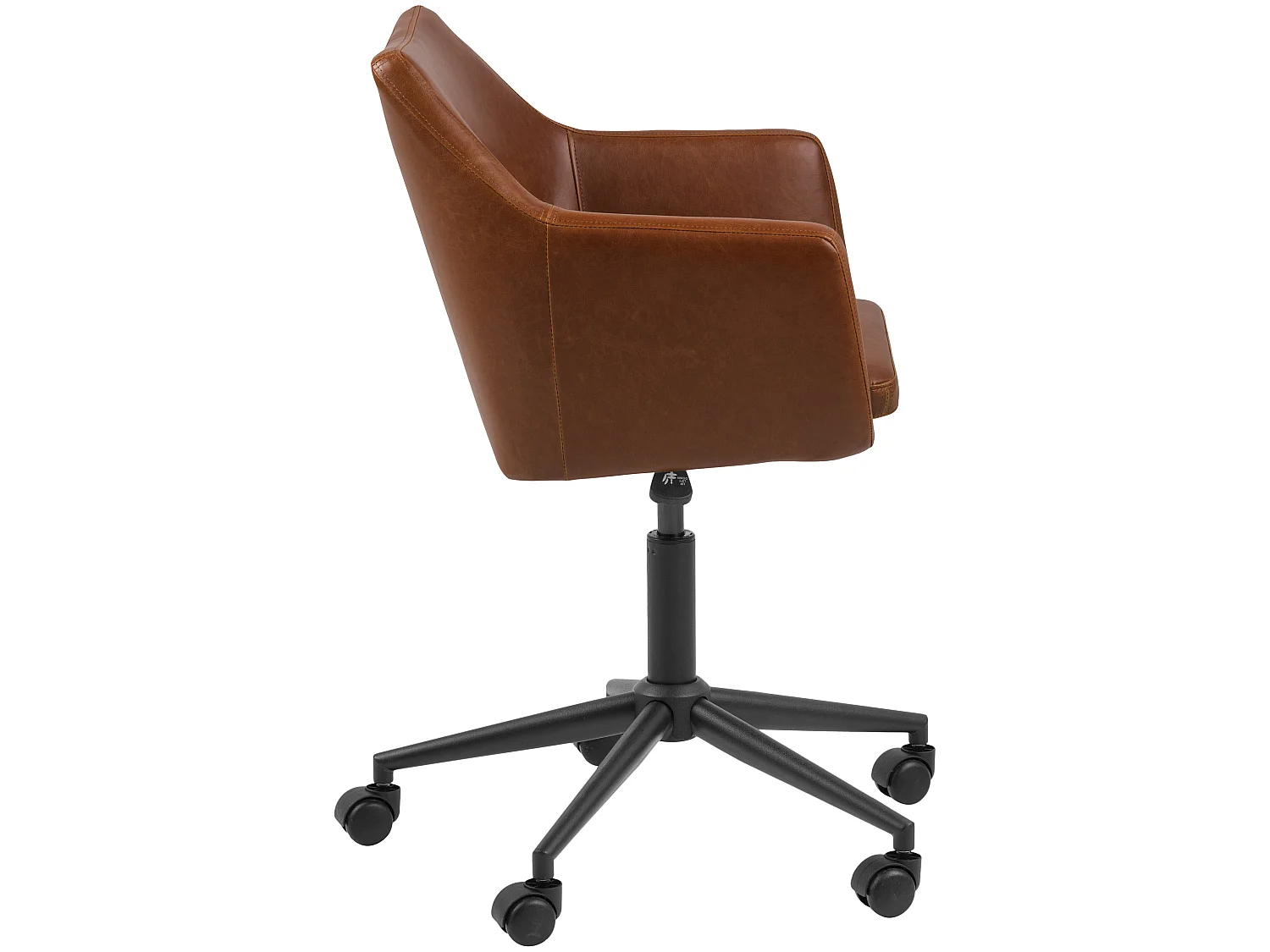 Noel kantoorstoel bruin.