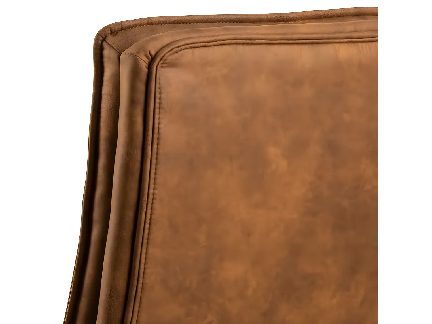 Brad Chaise de bureau avec accoudoirs, marron.