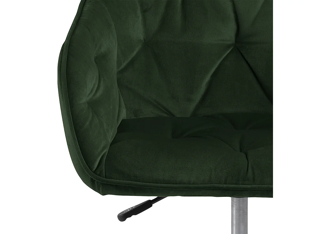 Brooke Chaise de bureau en velours, vert.
