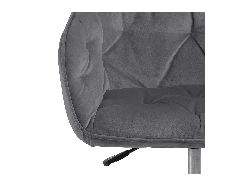 Brooke Bürostuhl Velour grau.