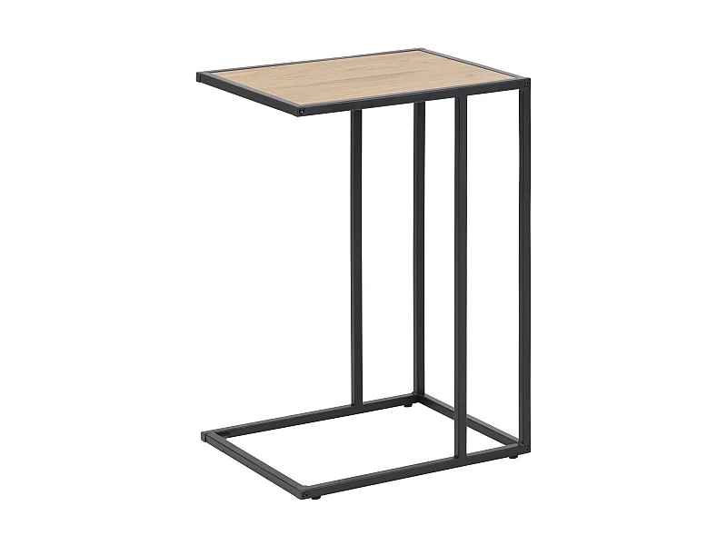 Sea bijzettafel laptop tafel, eiken.