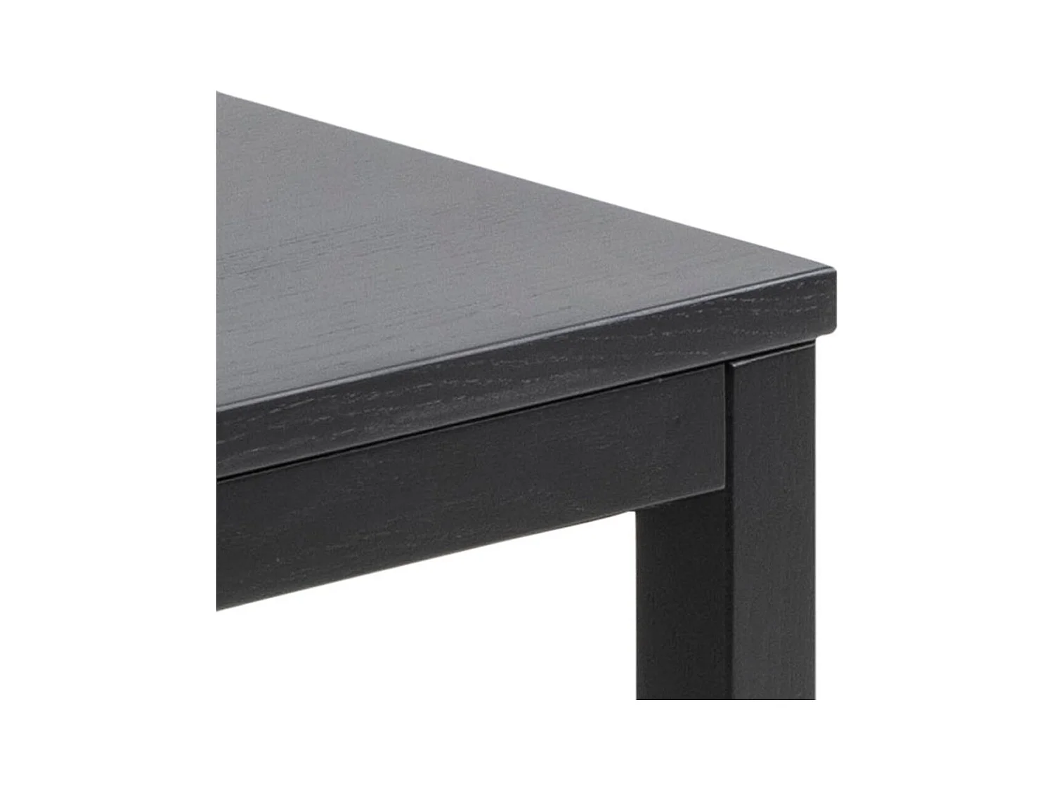 Cora salontafel inschuifbaar 3 stuks zwart.