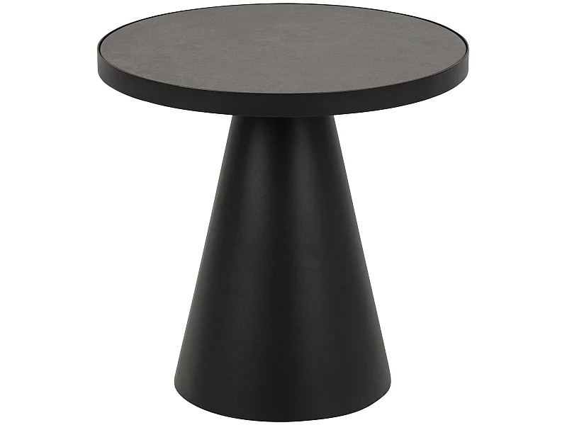 Sun Couchtisch Ø45 cm schwarz.