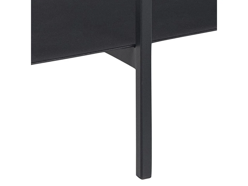 Andy salontafel met 1 eenheid zwart.