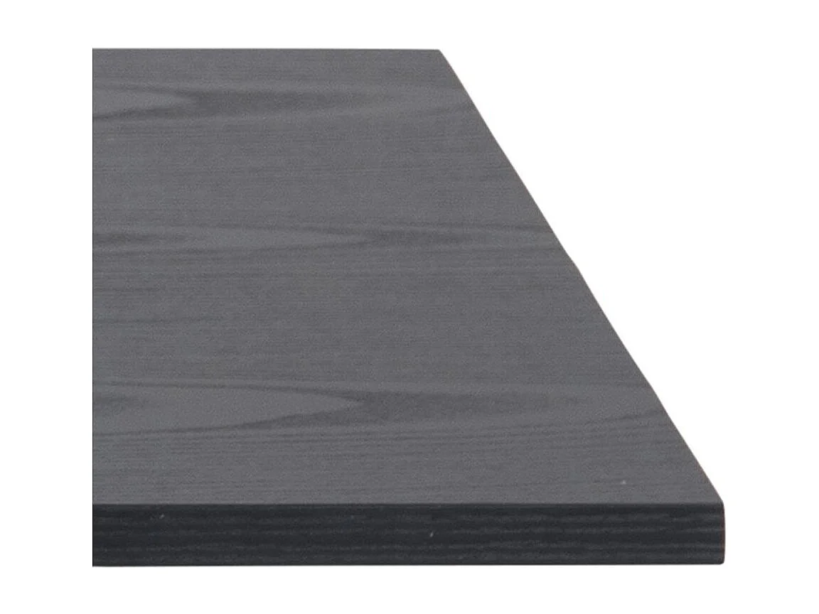 Angus Table basse avec 1 espace de rangement, noir.