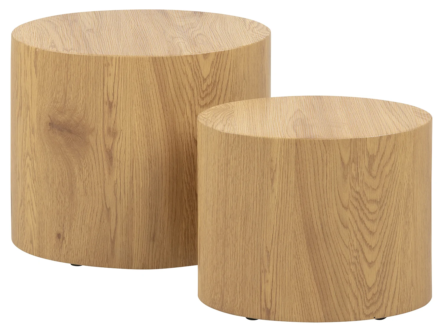 Mica Table basse 2 pièces, chêne