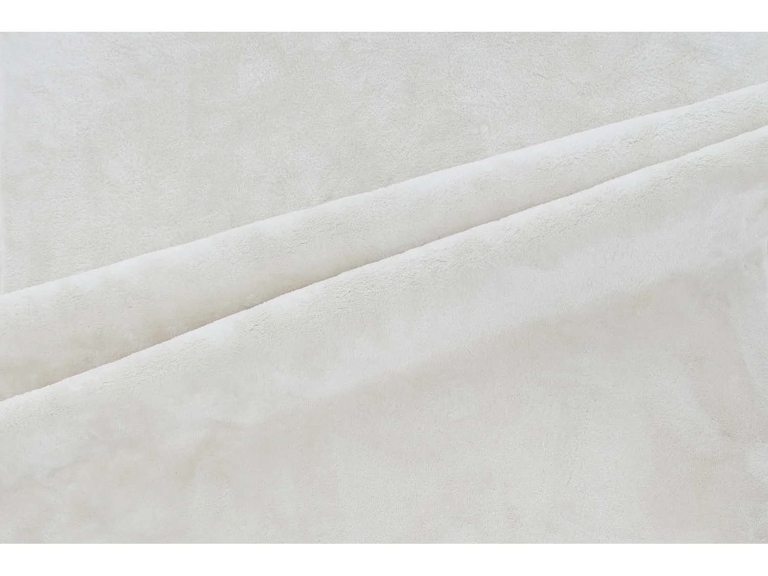 Blanca vloerkleed 300x200 cm polyester wit.