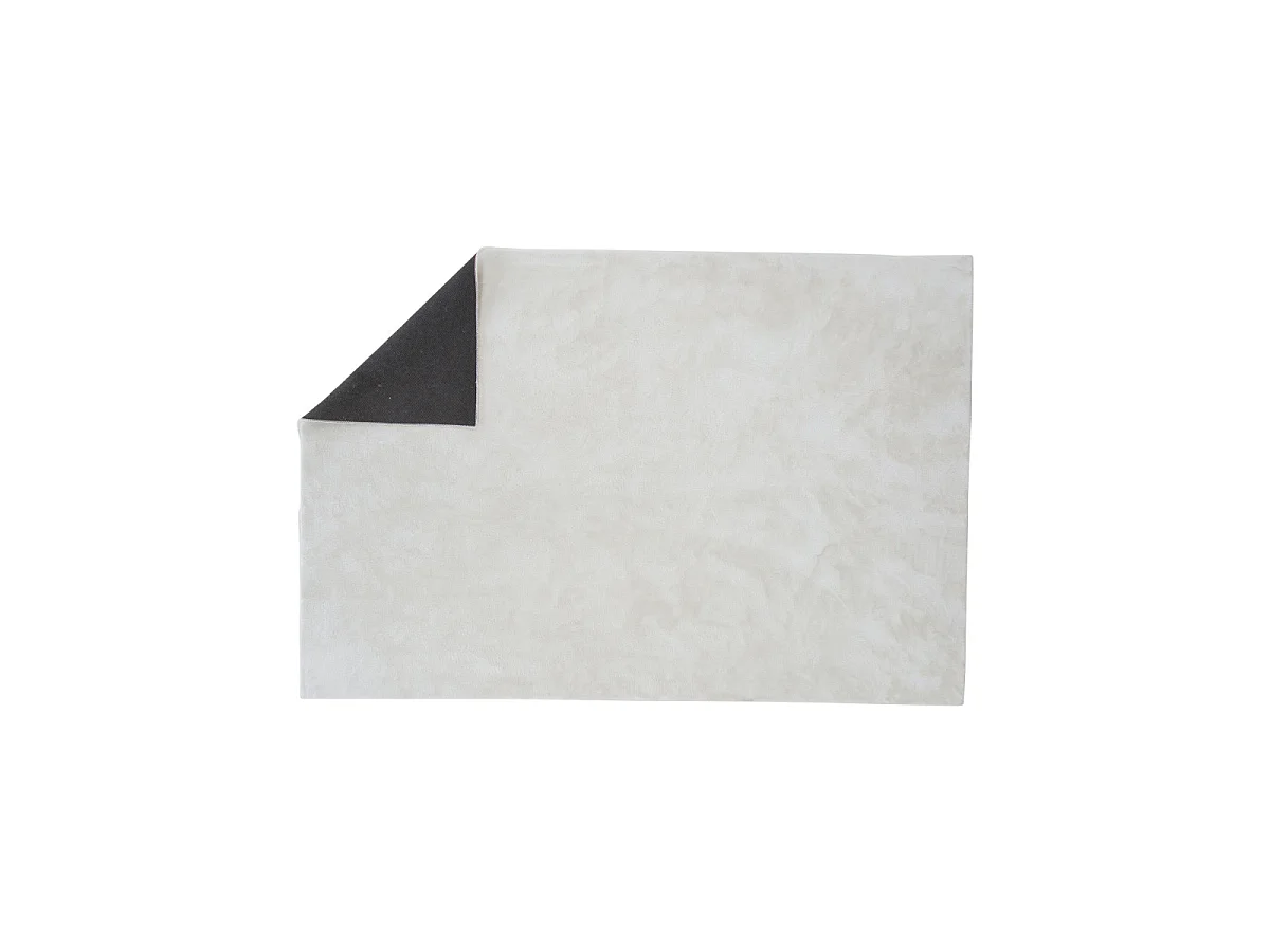 Blanca vloerkleed 300x200 cm polyester wit.