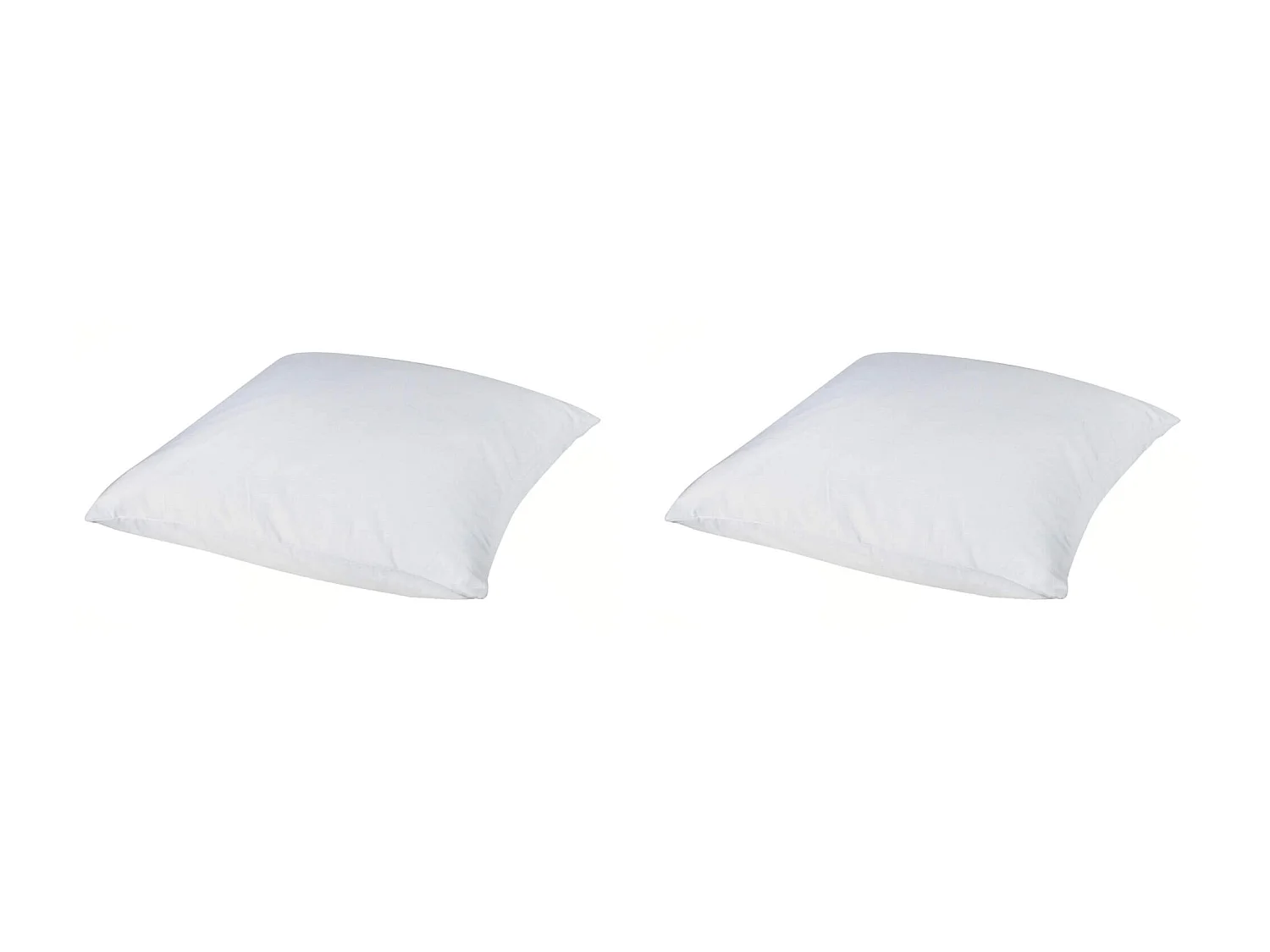 Lot de 2 protège oreillers anti-acariens Microstop molleton 100% coton 65x65
