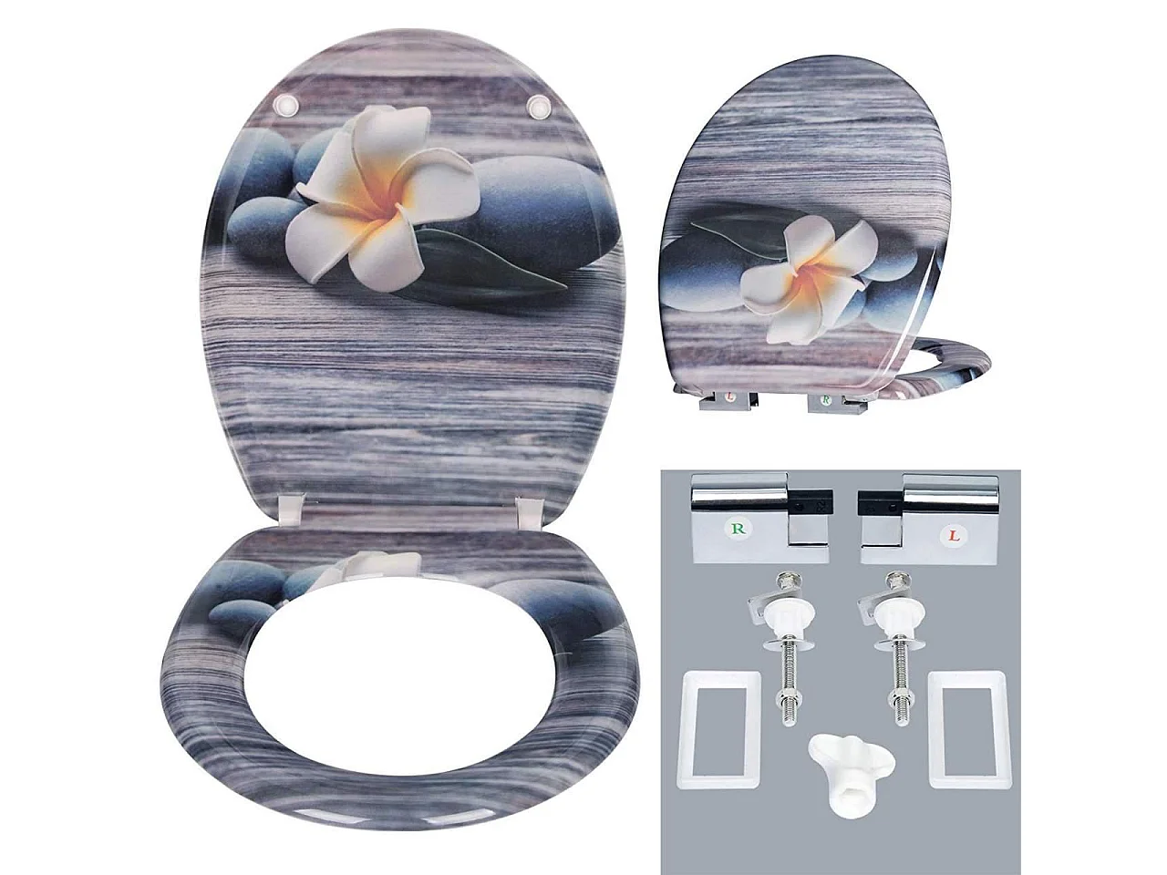 Abattants WC siège de 45 x 67 x 3.8 cm 19_0000697