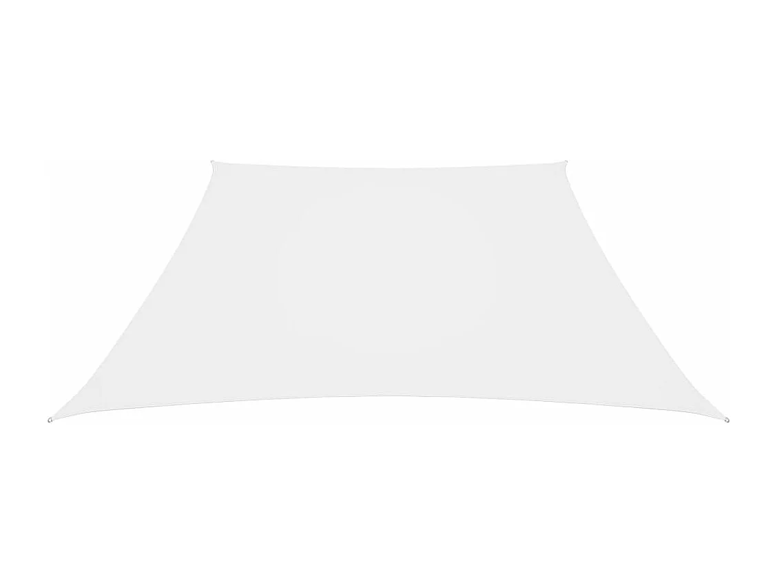 Voile toile d'ombrage parasol tissu blanche 300 x 500 x 400 cm 02_0009774