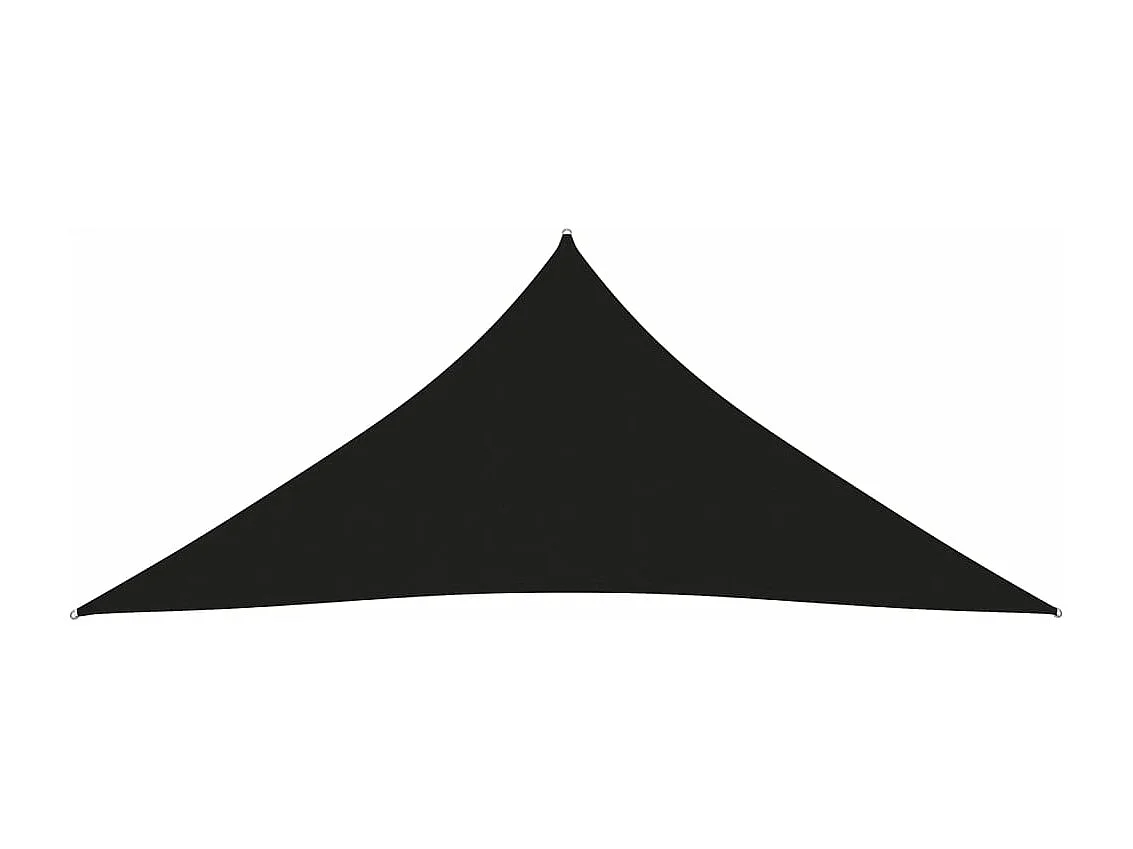 Voile toile d'ombrage parasol tissu noire 500 x 600 x 600 cm 02_0009929