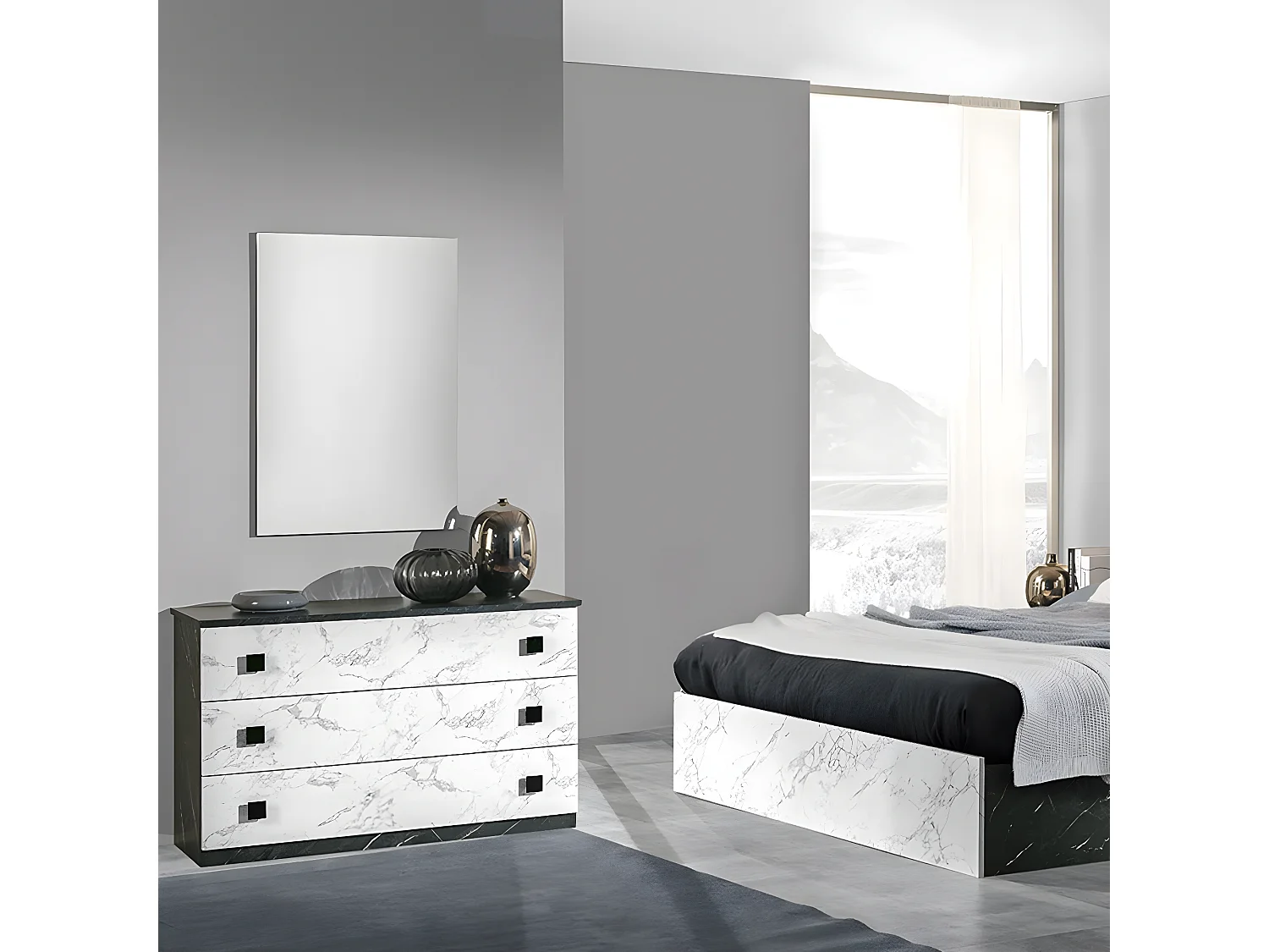 RAKHAM - Miroir Rectangulaire 60 x 90 cm