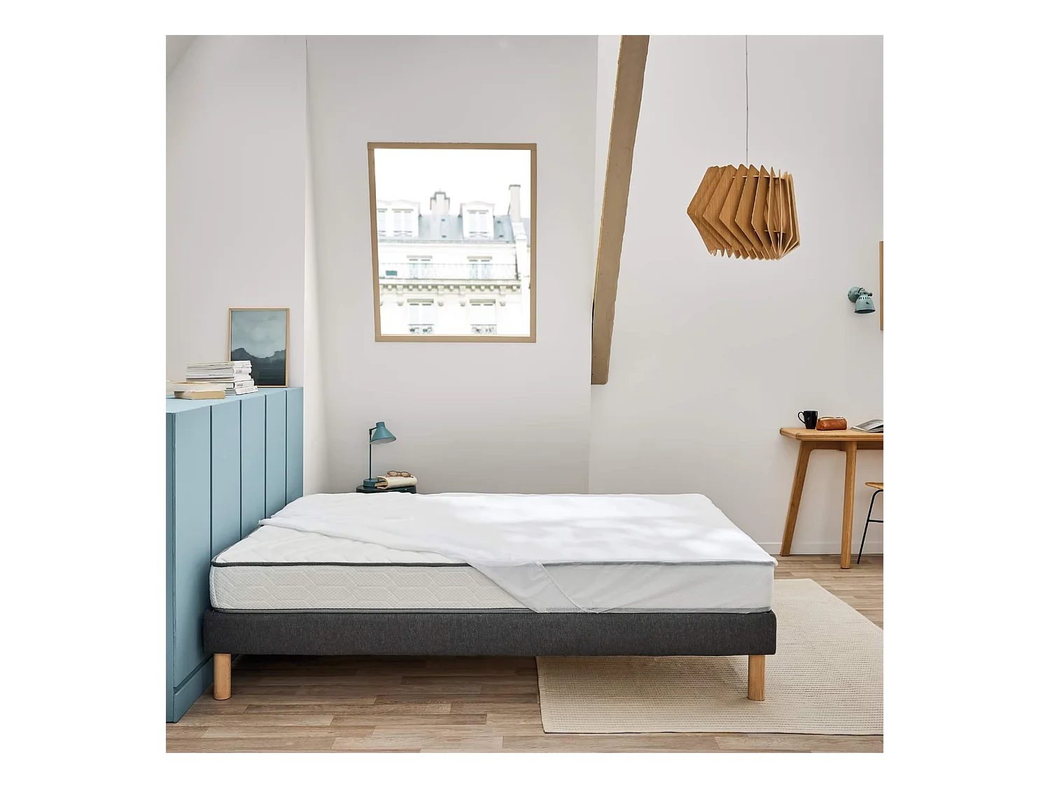 Protège matelas Bultex imperméable et respirant - bonnet extensible 20 à 30 cm 140x190