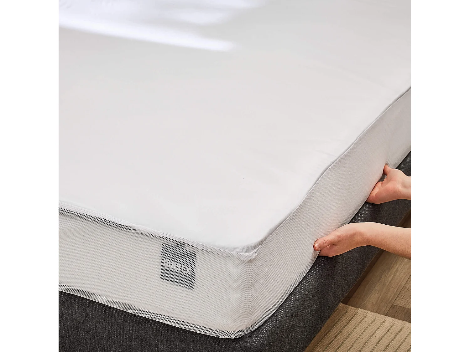 Protège matelas Bultex imperméable et respirant - bonnet extensible 20 à 30 cm 180x200
