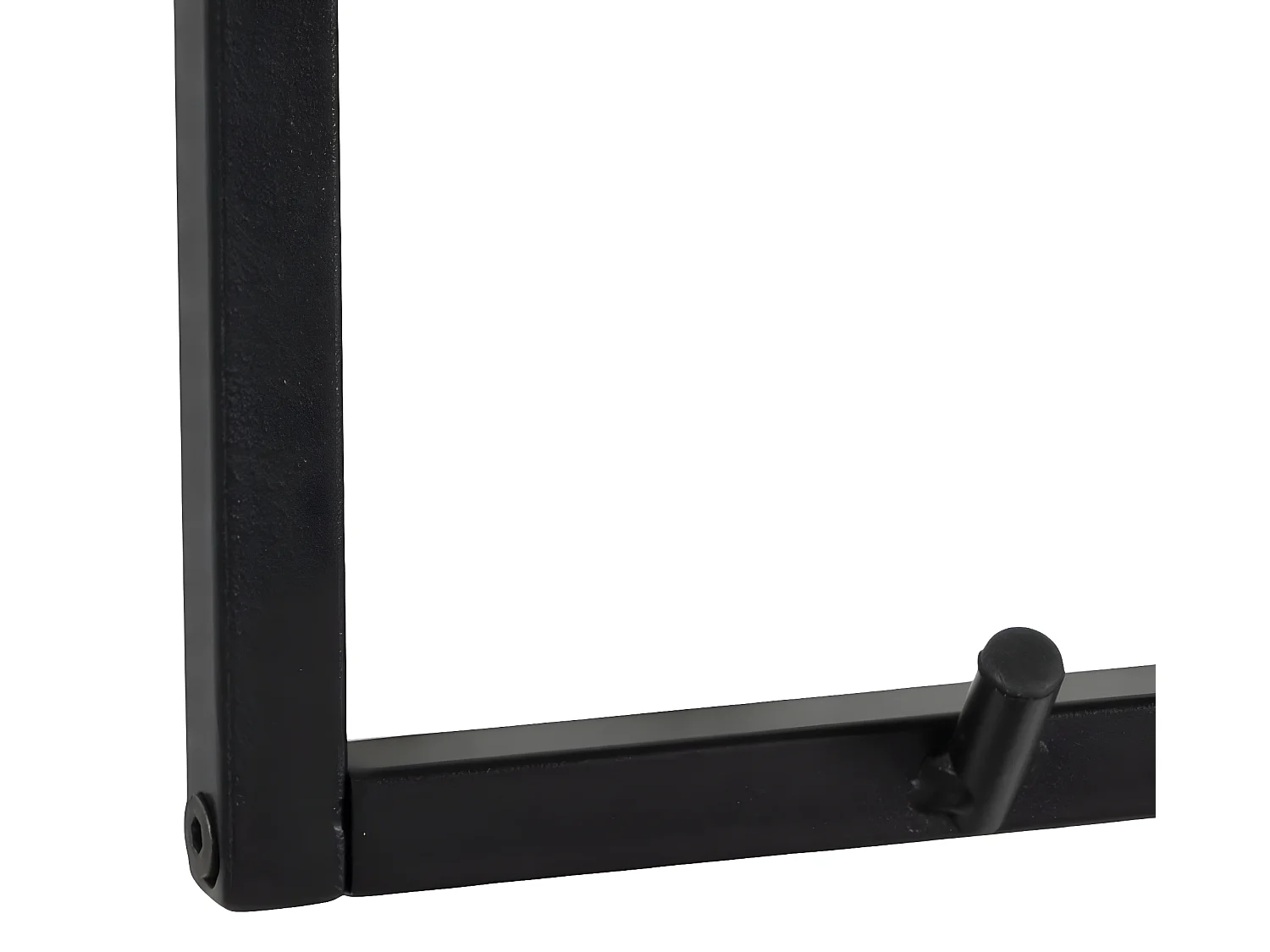 Sea kapstok 1 hoedenplank, 4 haken zwart, naturel.