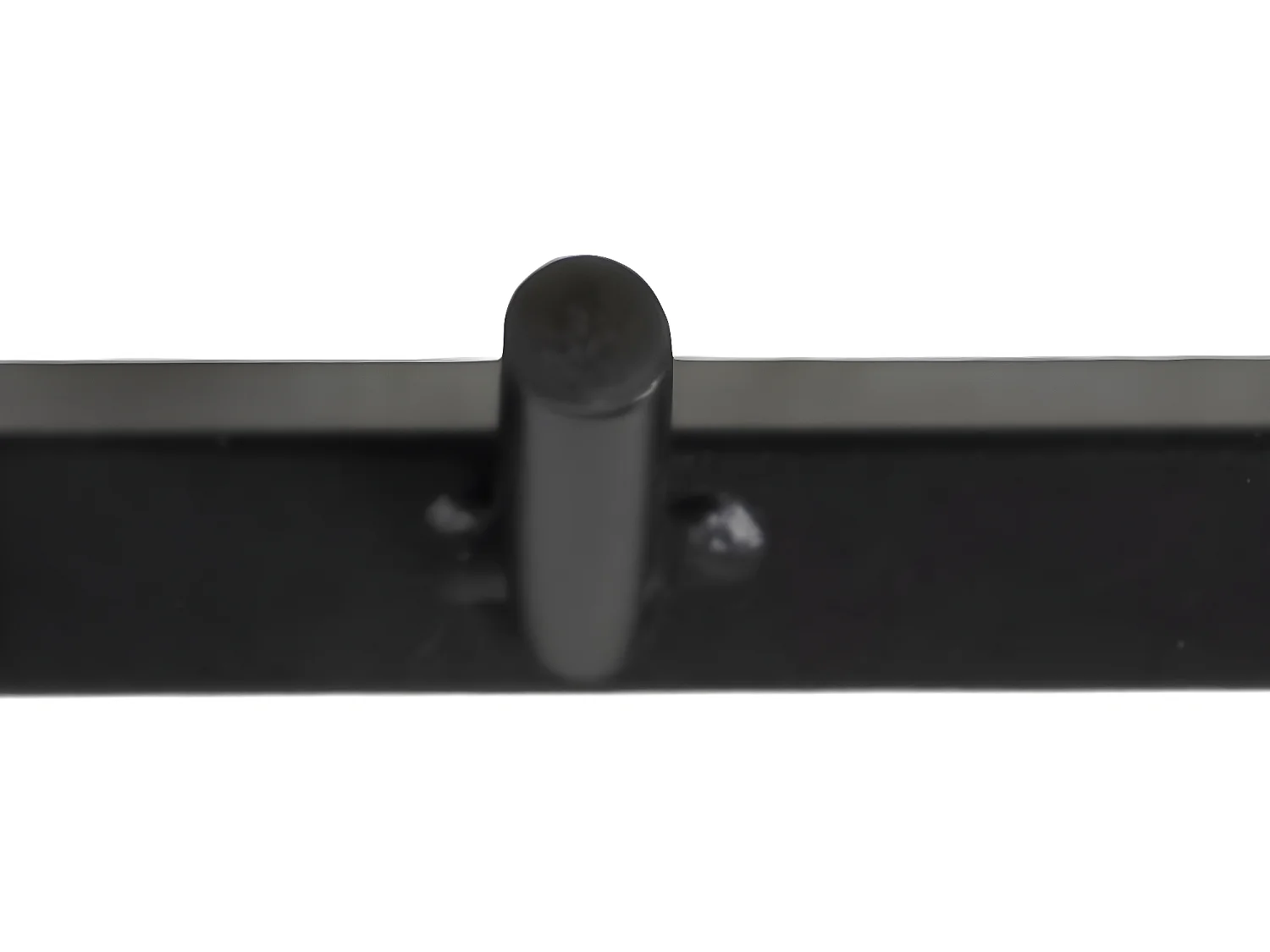 Sea kapstok 1 hoedenplank, 4 haken zwart, naturel.