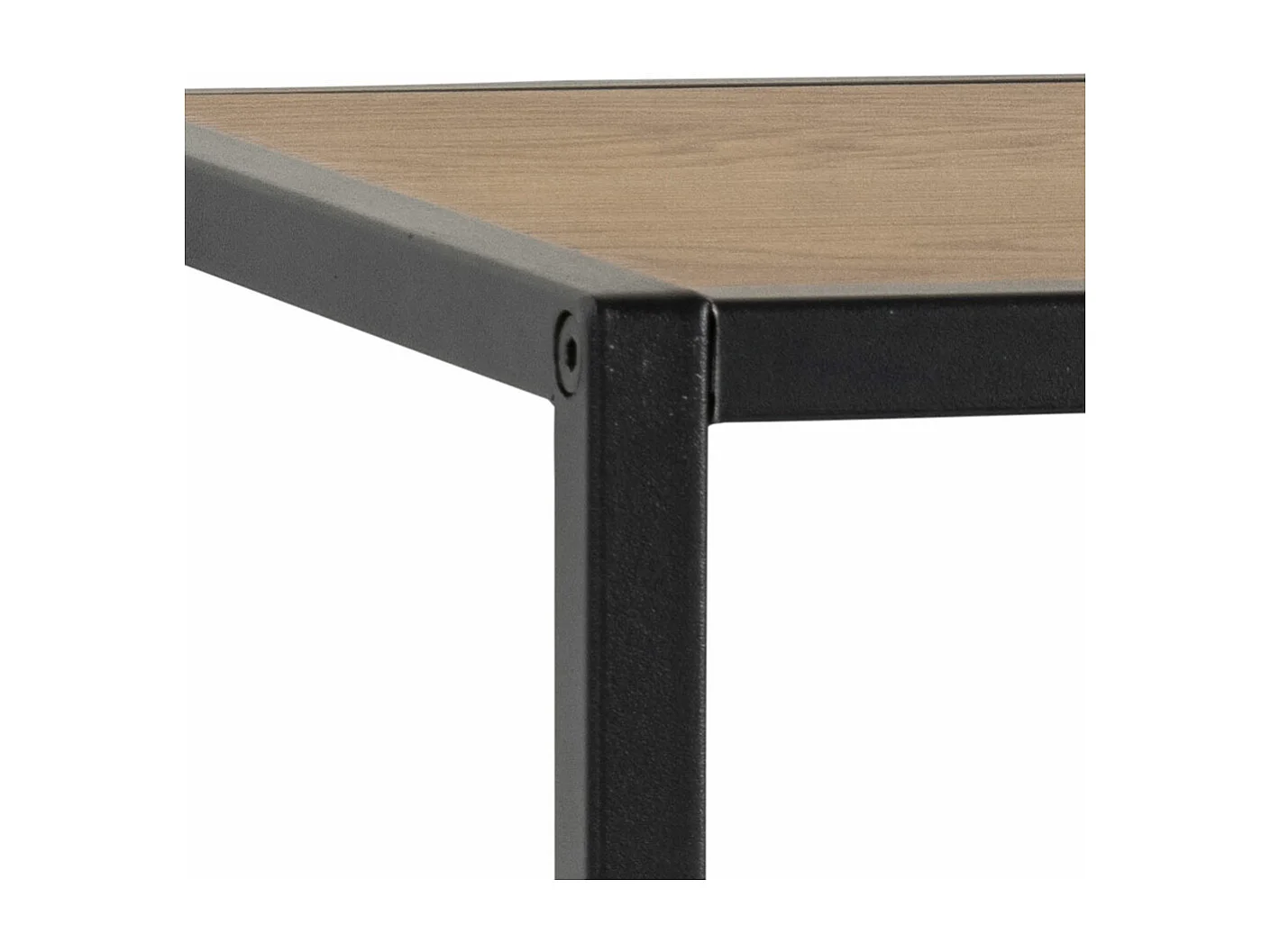 Sea kapstok 1 plank 7 haken zwart.