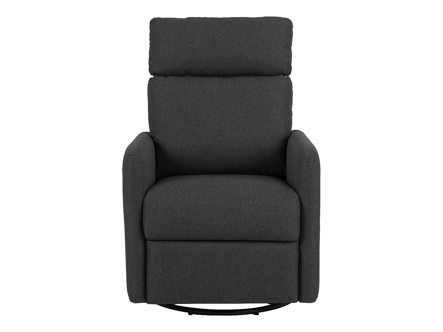 Miks Fauteuil relax avec fonction balançoire, gris.
