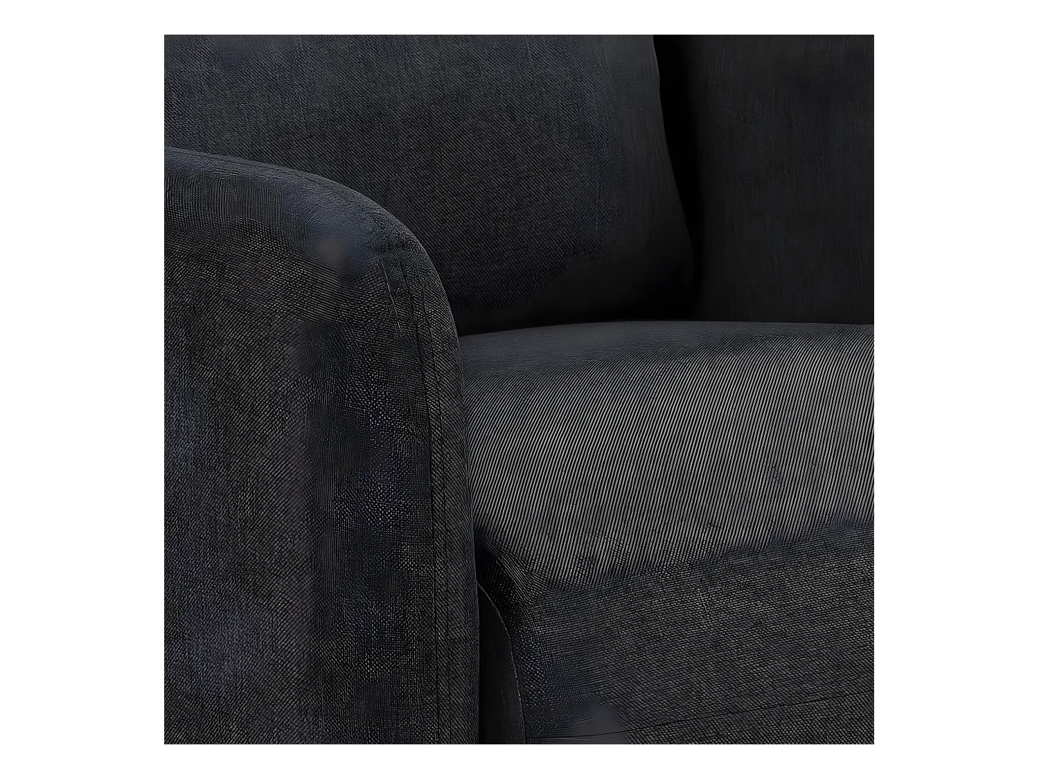 Miks Fauteuil relax avec fonction balançoire, gris.