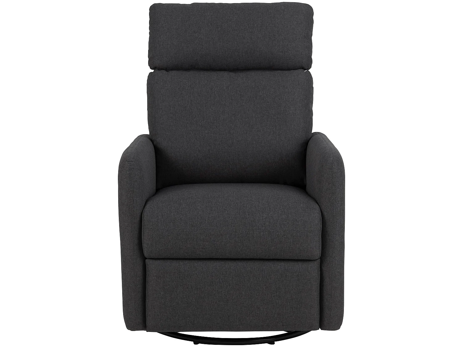 Miks Fauteuil relax avec fonction balançoire, gris.
