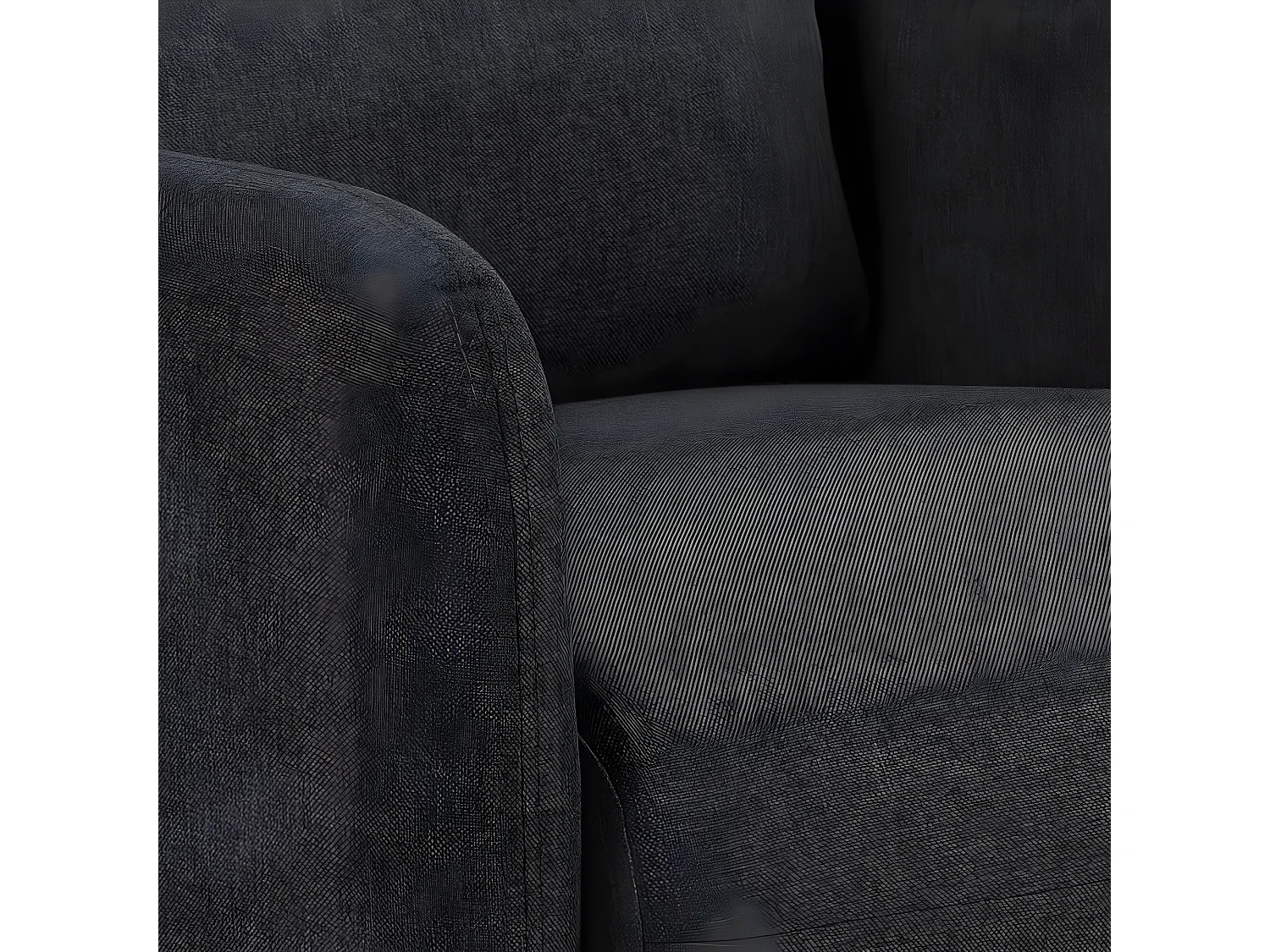 Miks Fauteuil relax avec fonction balançoire, gris.