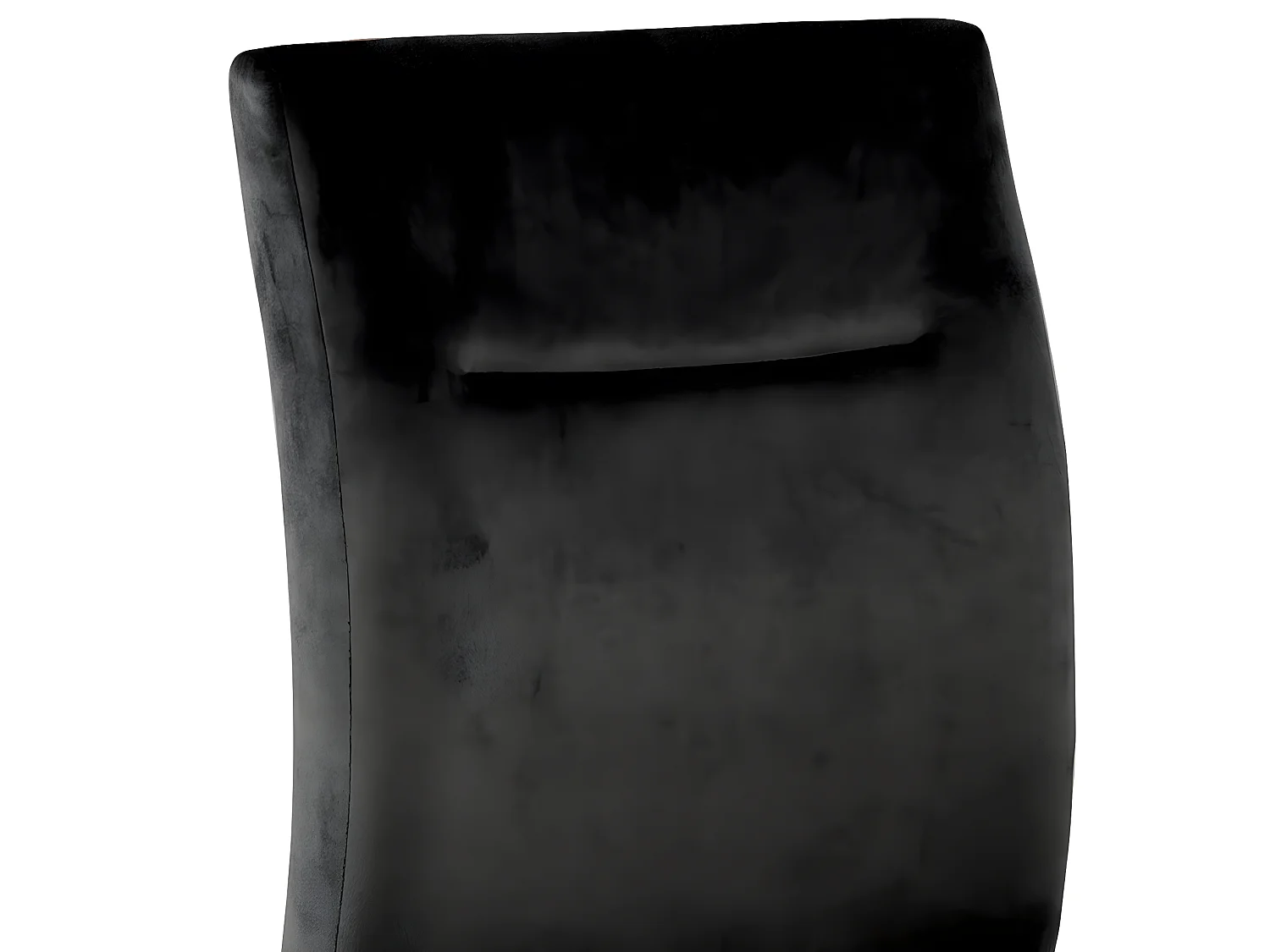 Demi Chaise de salle à manger, noir.