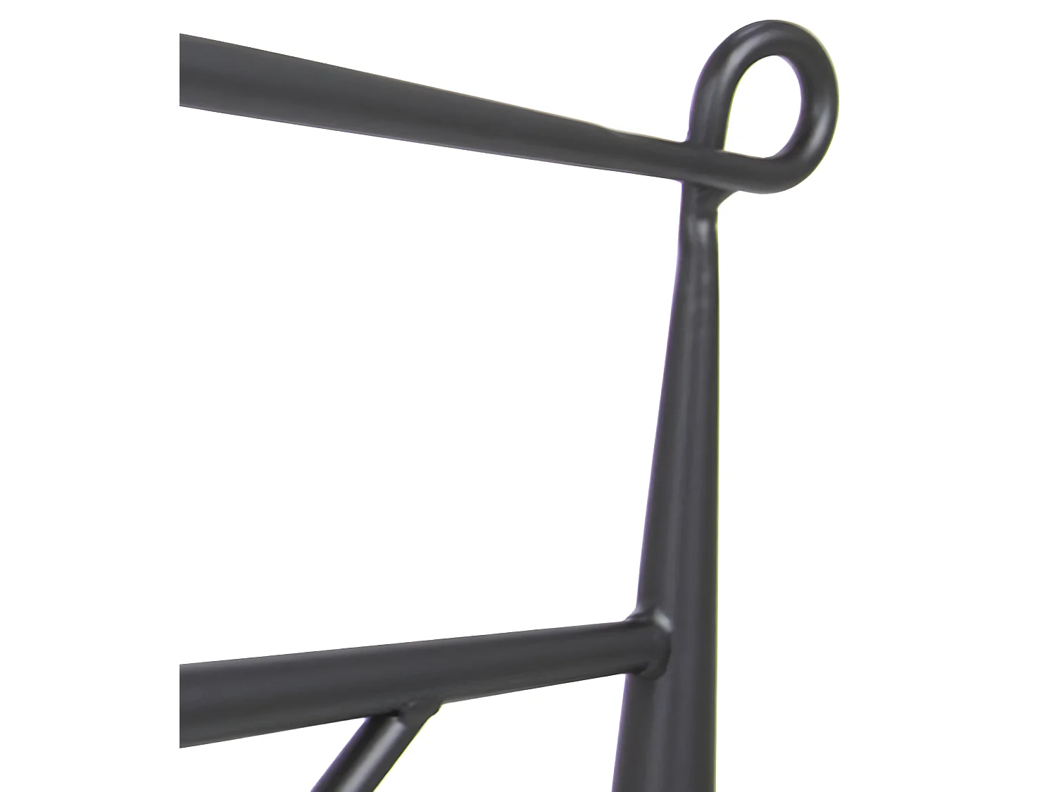 Linax bed metaal 180x200 cm, zwart.