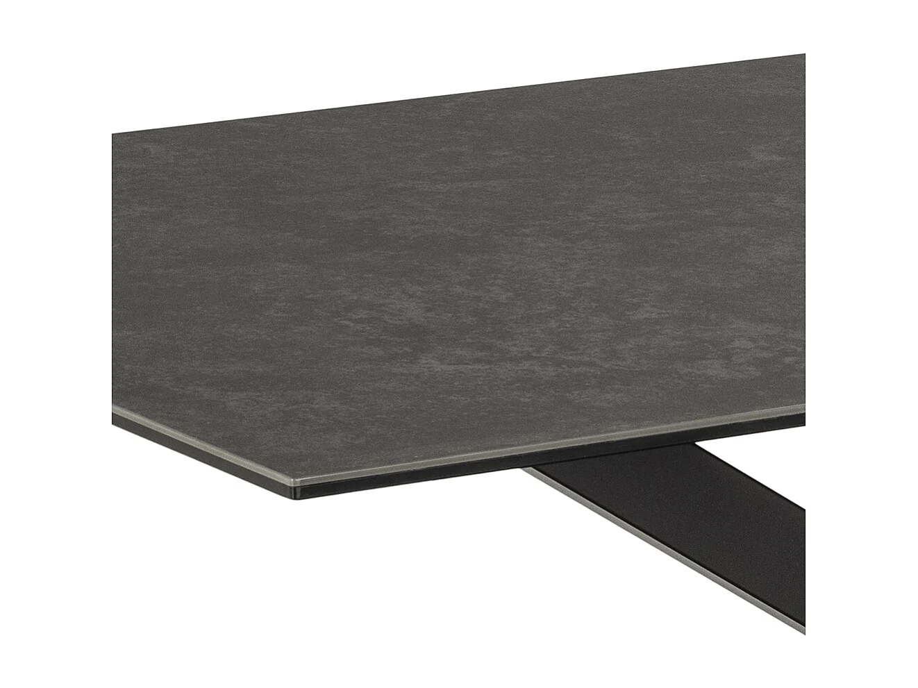 Heaven Table de salle à manger, noir.