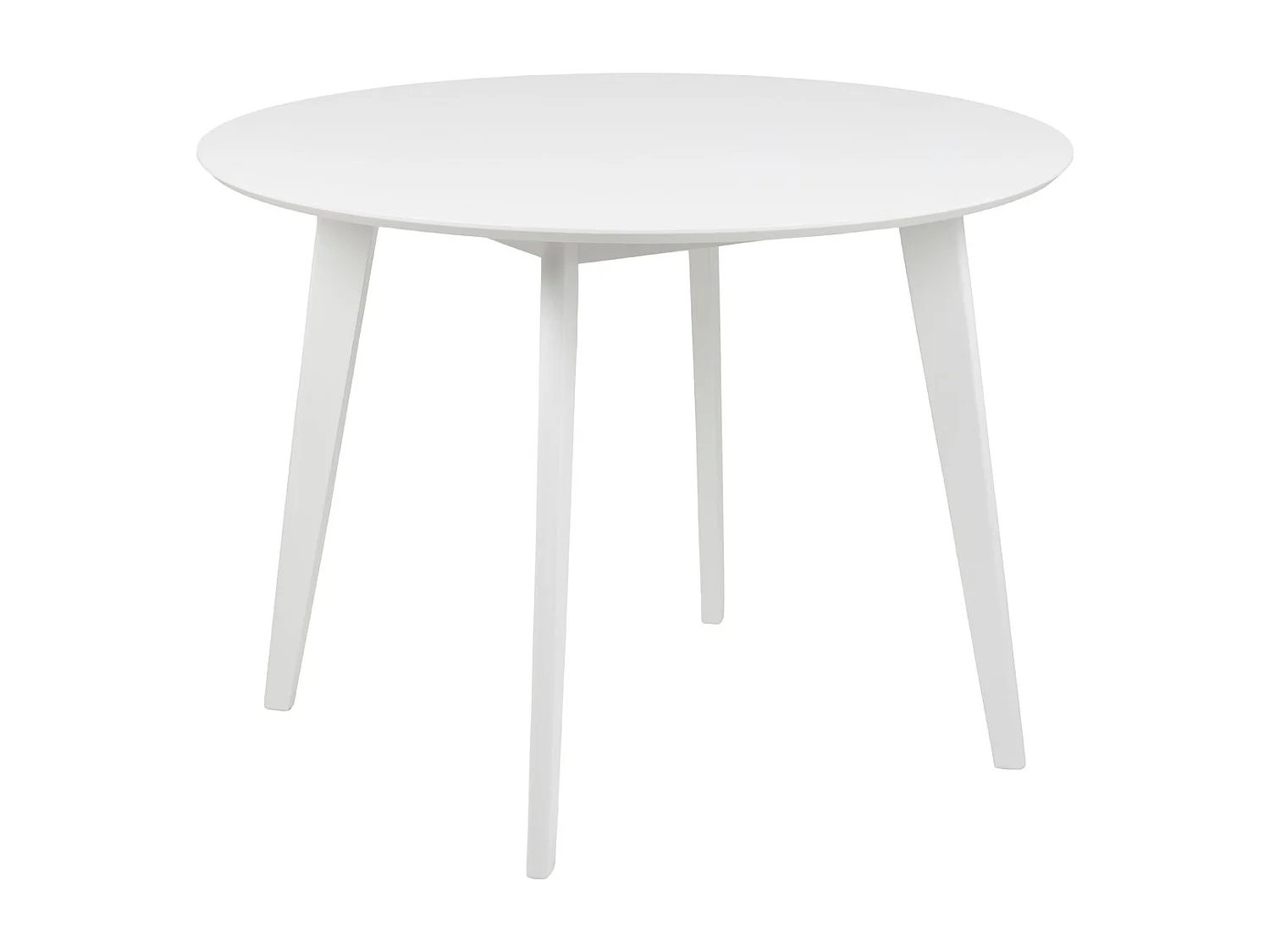 Roxby Esstisch Ø105 cm weiß.