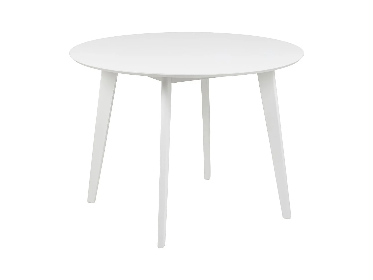 Roxby Table à manger Ø105 cm, blanc.