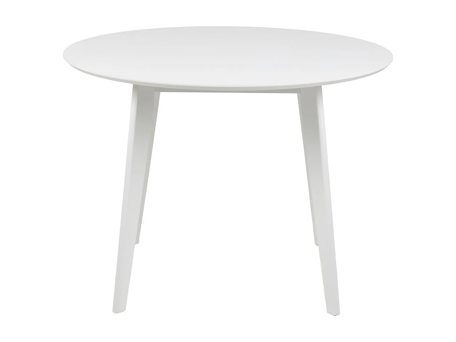 Roxby Table à manger Ø105 cm, blanc.