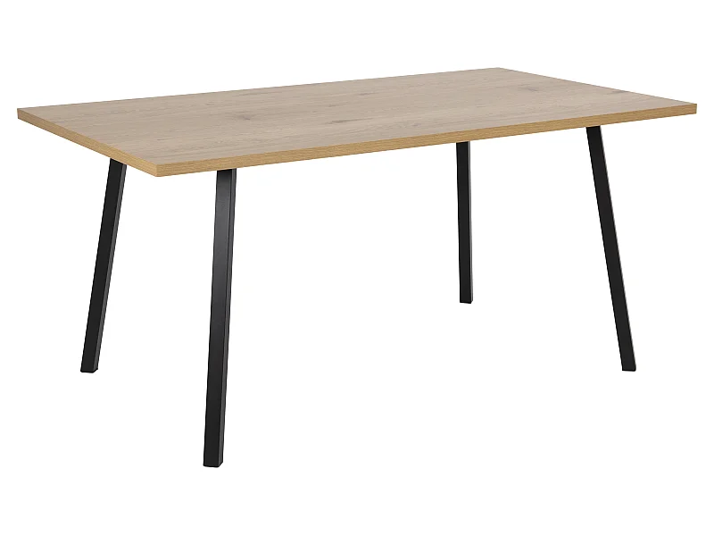 Cers Table de salle à manger, finition chêne sauvage.